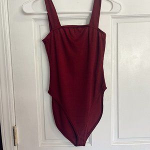 Size 4 Maroon Bodysuit